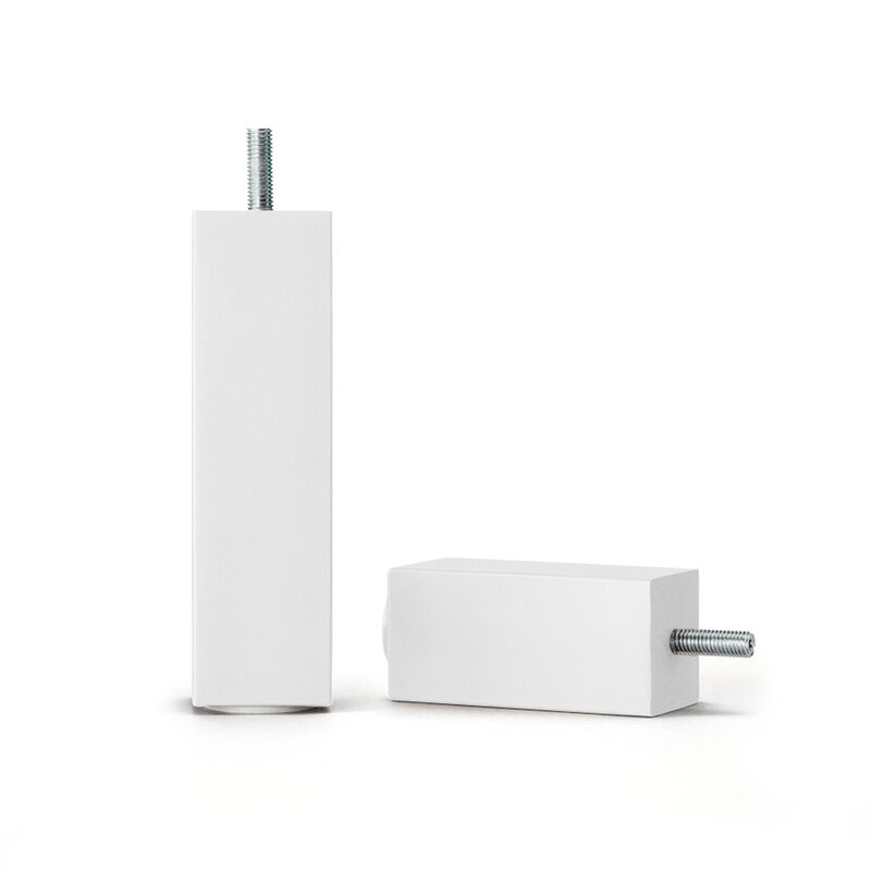 Four-Edge Legs Birch in White image number 0